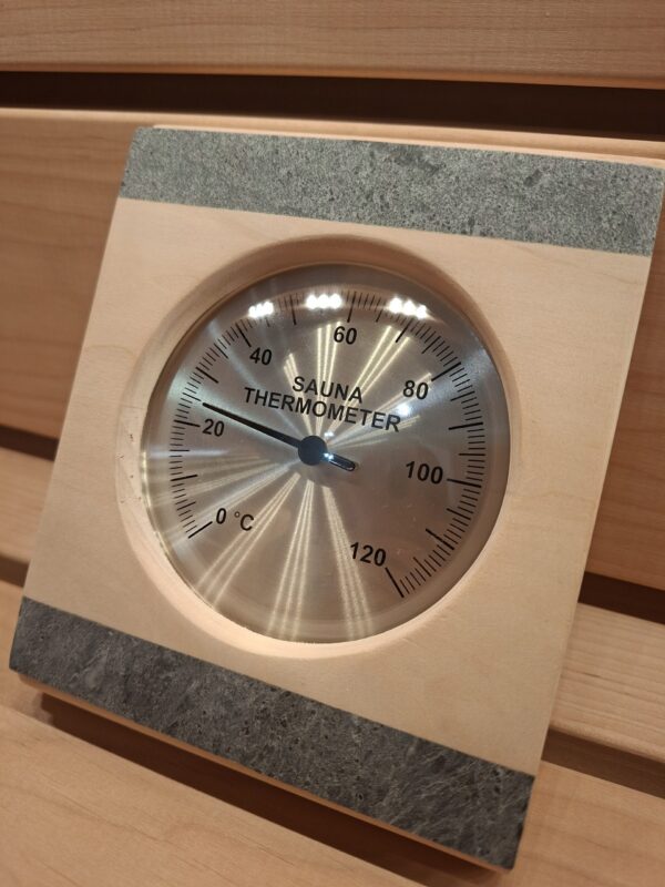 Sauna thermometer steen accent