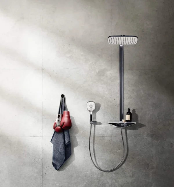 HansaEmotion douchethermostaat met waterlichaamsbehandeling