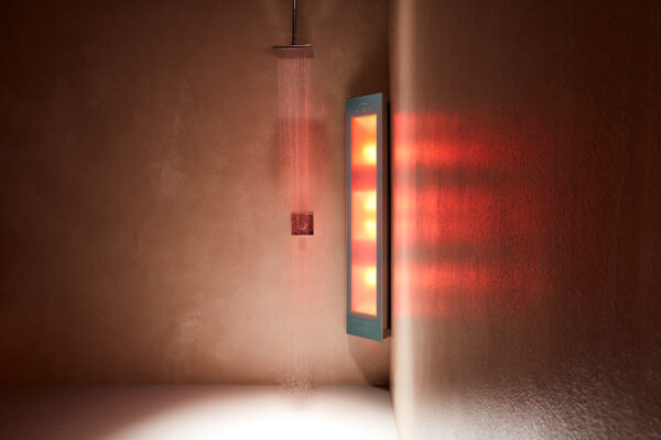 Sunshower Combi Organic Grey - H 145 x B 30 x D 23 cm - Opbouw