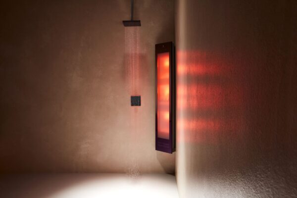 Sunshower Combi Black - H 145 x B 30 x D 23 cm - Opbouw