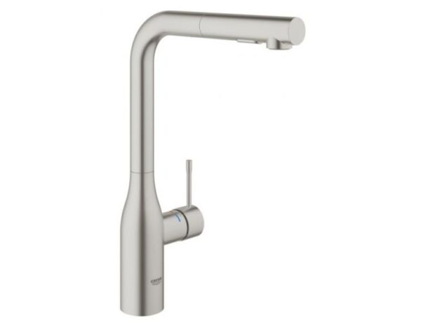 GROHE Essence keukenkraan hoge uitloop steel 30270DC0