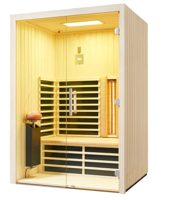 IR Sauna InfraWorld Triosol Glas VG
