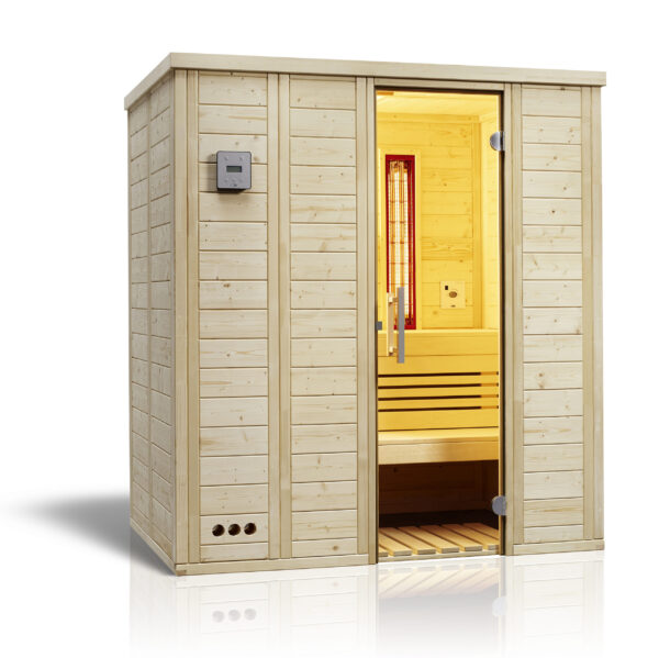 Sauna Infra World Vitalis 184 complete set
