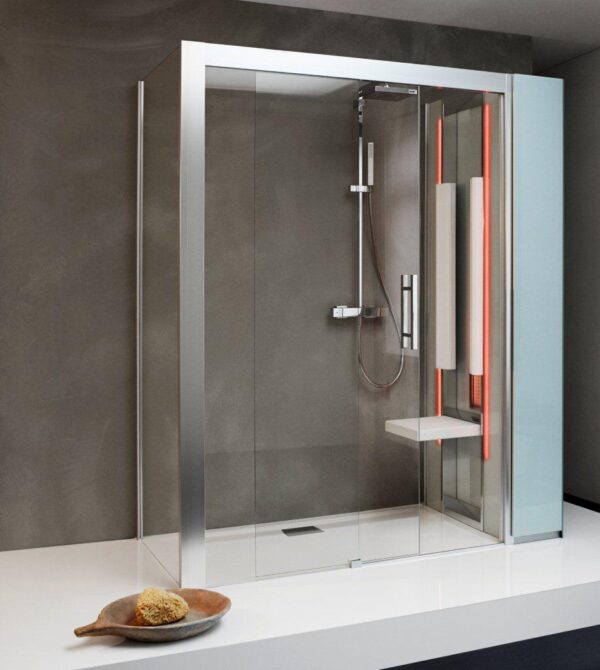 intense shower and infra red