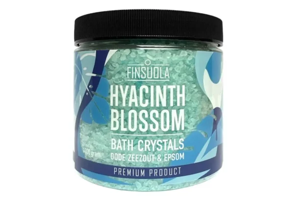 Finsuola badkristallen zeezout Hyacinth Blossom 1KG