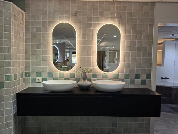 Woodline massief houten badmeubel